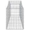 Paniers à gabions arqués 7 pcs 200x50x60/80 cm Fer galvanisé 557954557954