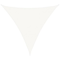 Voile d'ombrage 160 g/m² Blanc 6x6x6 m PEHD 557961557961