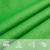 Voile d'ombrage 160 g/m² Vert clair 2,5x2,5 m PEHD 557975557975