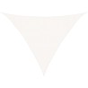Voile d'ombrage 160 g/m² Blanc 3,5x3,5x4,9 m PEHD 557997557997