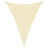 Voile d'ombrage 160 g/m² Crème 4x5x5 m PEHD 558055558055