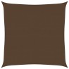 Voile d'ombrage 160 g/m² Marron 7x7 m PEHD 558081558081