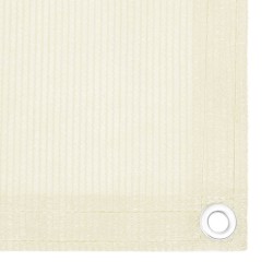 Écran de balcon Crème 90x600 cm PEHD 558088558088