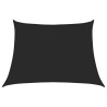 Voile d'ombrage 160 g/m² Noir 4/5x3 m PEHD 558094558094