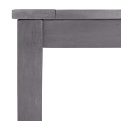 Table de jardin Délavage gris 140x80x74 cm Bois d'acacia massif 558102558102