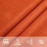 Voile d'ombrage 160 g/m² triangulaire orange 4,5x4,5x4,5 m PEHD 558110558110