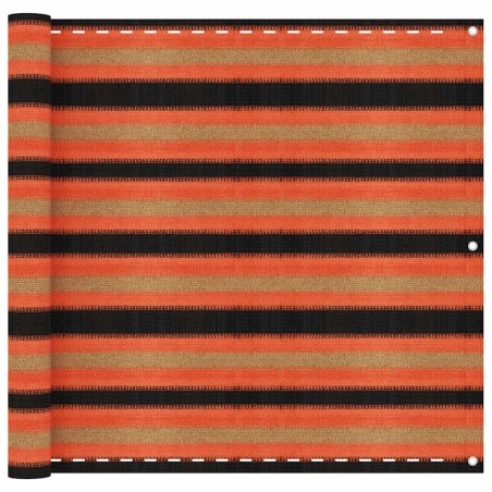 Écran de balcon Multicolore 90x500 cm PEHD 558126558126