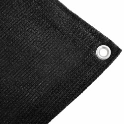 Tapis de tente 400x600 cm Noir 558136558136