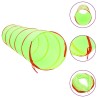 Tunnel de jeu pour enfants avec 250 balles Vert 175cm Polyester 558143558143