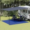 Tapis de tente 400x400 cm Bleu PEHD 558146558146