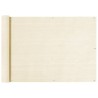Écran de balcon Crème 75x400 cm PEHD  558155558155
