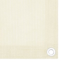 Écran de balcon Crème 75x400 cm PEHD  558155558155
