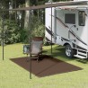 Tapis de tente 250x300 cm Marron 558156558156