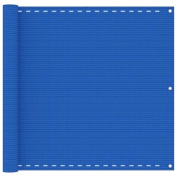 Écran de balcon Bleu 90x600 cm PEHD 558171558171