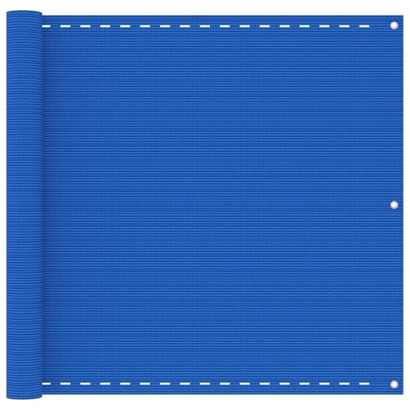 Écran de balcon Bleu 90x600 cm PEHD 558171558171