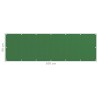 Écran de balcon Vert clair 90x300 cm PEHD 558174558174