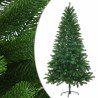 Arbre de Noël artificiel pré-éclairé et boules 150 cm Vert 558184558184
