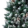 Arbre de Noël artificiel avec LED/boules pommes de pin 210cm 558218558218
