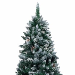 Arbre de Noël artificiel avec LED/boules pommes de pin 180cm 558220558220
