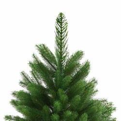 Arbre de Noël artificiel pré-éclairé et boules 240 cm vert 558231558231