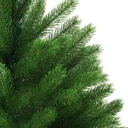 Arbre de Noël artificiel pré-éclairé et boules 240 cm vert 558231558231