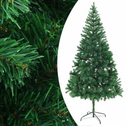 Arbre de Noël artificiel pré-éclairé/boules 210 cm 910 branches 558351558351