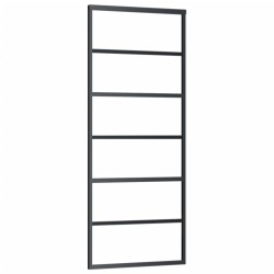 Porte coulissante et quincaillerie Verre ESG/Aluminium 76x205cm 558383558383