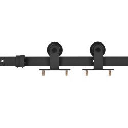 Porte coulissante et quincaillerie Verre ESG/Aluminium 76x205cm 558383558383