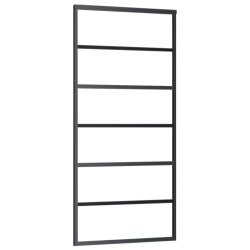 Porte coulissante et quincaillerie Verre et Aluminium 90x205 cm 558385558385