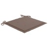 Chaises pliables d'extérieur lot de 8 et coussins Bois d'acacia 558405558405