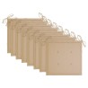 Chaises pliables d'extérieur lot de 8 et coussins Bois d'acacia 558410558410