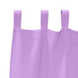 Rideaux occultants avec anneaux 2 pcs Violet 225 x 140 cm 558422558422