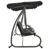 Balancelle d'extérieur avec auvent Anthracite 558425558425
