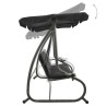 Balancelle d'extérieur avec auvent Anthracite 558425558425
