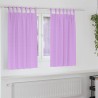 Rideaux occultants avec anneaux 2 pcs Violet 140 x 140 cm 558438558438