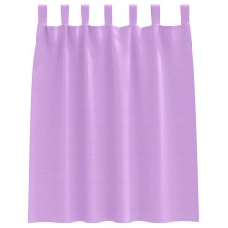 Rideaux occultants avec anneaux 2 pcs Violet 140 x 140 cm 558438558438