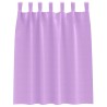 Rideaux occultants avec anneaux 2 pcs Violet 140 x 140 cm 558438558438
