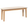 Banc 110 cm bois massif caoutchouc 558446558446