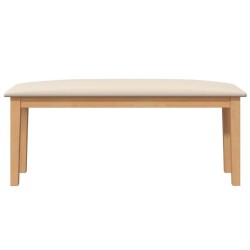 Banc 110 cm bois massif caoutchouc 558446558446