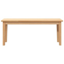 Banc 110 cm bois massif caoutchouc 558447558447