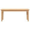 Banc 110 cm bois massif caoutchouc 558447558447
