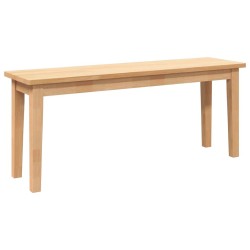 Banc 110 cm bois massif caoutchouc 558447558447