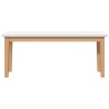 Banc 110 cm bois massif caoutchouc 558448558448
