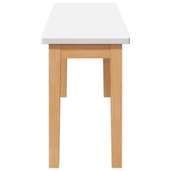 Banc 110 cm bois massif caoutchouc 558448558448