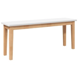 Banc 110 cm bois massif caoutchouc 558448558448
