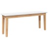 Banc 110 cm bois massif caoutchouc 558448558448