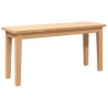 Banc 90 cm bois massif caoutchouc 558449558449