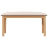 Banc 90 cm bois massif caoutchouc 558450558450