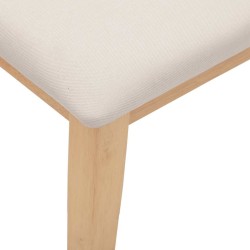 Banc 90 cm bois massif caoutchouc 558450558450