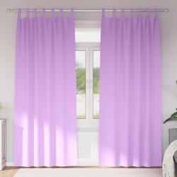 Rideaux occultants avec anneaux 2 pcs Violet 245 x 140 cm 558461558461